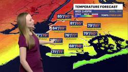 STORM WATCH: Isolated storms arrive tonight; hot and humid weather tomorrow for Brooklyn News Clip