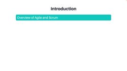 Getting Started with Scrum - Overview of Agile and Scrum-1 Instructional Video
