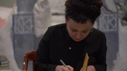 Polish Nobel winner Tokarczuk holds book signing Instructional Video