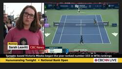 Canadian wild card Victoria Mboko defeats Coco Gauff in Montreal | Hanomansing Tonight News Clip