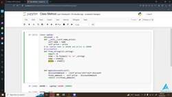 Python for OOP - The A to Z OOP Python Programming Course - Class Method (Part 2) Instructional Video