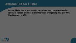 AWS Certified Cloud Practitioner (CLF-C02) - Ultimate Exam Training - Additional Storage Options Instructional Video