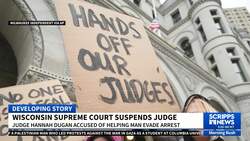 Wisconsin high court suspends Milwaukee judge accused of helping man evade ICE News Clip