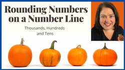 Rounding Whole Numbers on a Number Line Instructional Video