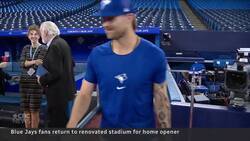 Blue Jays return to some new rules, renovated stadium News Clip
