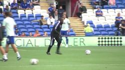 Fans at Cardiff City Stadium News Clip