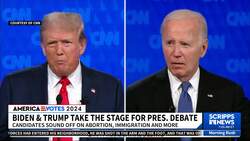 Biden-Trump debate defined by major differences in policy, personal attacks News Clip