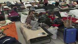 Ukrainian Refugees in Poland After Crossing Border At Medyka News Clip