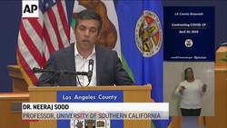 Los Angeles study indicates higher infection rate News Clip