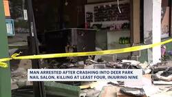 NYPD officer among 4 dead in Deer Park nail salon crash; driver charged with DWI News Clip