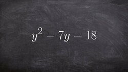 Learn how to factor a trinomial using the diamond method Instructional Video