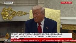 Trump: Palestinians could live in redeveloped Gaza ‘freedom zone’ News Clip