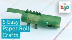 How to Make 5 Animals from Empty Toilet Paper Rolls Instructional Video