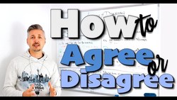 Lesson on how to AGREE or DISAGREE (I DO ! - She DIDN'T ! - SO do I - NEITHER do I) Instructional Video