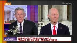 Sen. Scott Says Rescue Plan Will Run Up Rates and Inflation News Clip