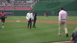 Rishi Sunak attends Washington baseball match News Clip