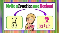 HOW to Write a Fraction as a Decimal | 7.NS.A.2 Instructional Video