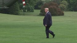 Trump leaves Washington with no comment Instructional Video
