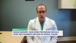New procedure considered an alternative to spinal fusion surgery News Clip