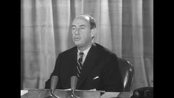 Adlai Stevenson announces his presidential candidacy for renomination in 1956 News Clip