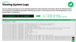 Getting Started with HashiCorp Nomad - Monitoring the Nomad Environment Instructional Video