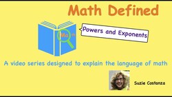 Understanding Powers and Exponents Instructional Video