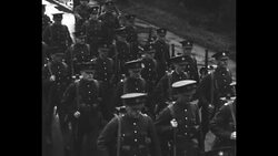 Toronto regiment marching in Aldershot Tattoo News Clip