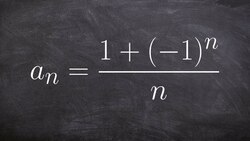 Finding the first four terms of a rational rule with alternating signs Instructional Video