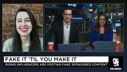 The Way of the Rising Influencer: Post Fake Sponsored Content News Clip
