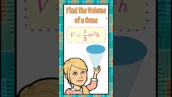 Find the Volume of a Cone | HS.G-GMD.A.3 Instructional Video