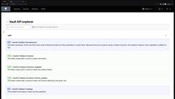 HashiCorp Certified - Vault Associate Course - Using the API Explorer Instructional Video