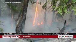 Evacuation orders, alerts issued for over 600 properties on Vancouver Island News Clip
