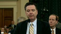 FBI director James Comey in congressional hot seat News Clip