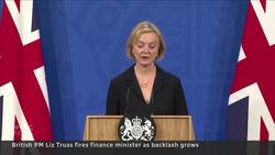 Embattled U.K. PM fires finance minister, changes tax plan News Clip