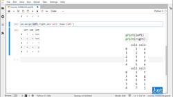 Python for Data Analysis: Step-By-Step with Projects - Combining Datasets Instructional Video