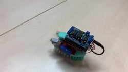 Bristlebot w/Arduino Uno, L293D Motor Shield, 2 x 5V DC Motor & 7.4V 18650 Lithium Ion Battery Instructional Video