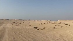 CLEAN : Richard Serra's desert installation in Qatar News Clip