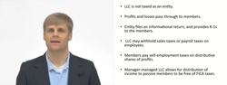 LLC Taxation Instructional Video