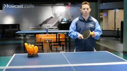 How to Do a Backhand Drop Shot in Table Tennis aka Ping Pong Instructional Video