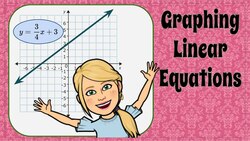 Graphing Linear Equations Using a Table of Values Instructional Video