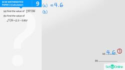 GCSE Secondary Maths Age 13-17 - Number: Calculator - Problem - Explained Instructional Video