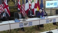 CLEAN : G7 Finance ministers meet in London News Clip