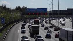 Traffic builds on the M3 and M25 as the Easter getaway continues News Clip