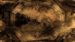 Under Water Ancient Fantasy Background Stock Footage