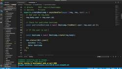 Node.js API Masterclass with Express and MongoDB - Bootcamp & User Relationship Instructional Video