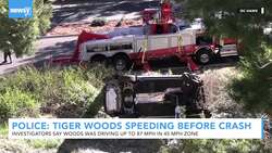 Investigators Say Tiger Woods Was Speeding Right Before Crash News Clip