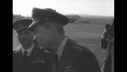 Two weeks after becoming Supreme Allied Commander Europe, Gen. Lauris Norstad visits Southern Europe headquarters News Clip