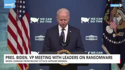 President Biden: Damage Appears Minimal From Massive Ransomware Attack News Clip