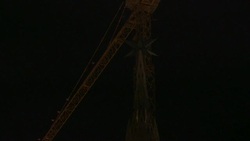 CLEAN : Sagrada Familia's second-highest tower inaugurated in Barcelona News Clip