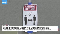 Study Finds Older Americans Are More Likely To Vote In Person News Clip